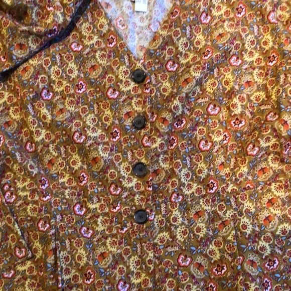 Madewell new with tags floral corduroy jumpsuit - Picture 5 of 13